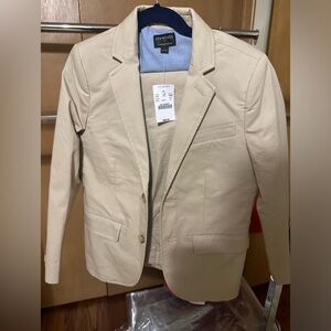 NWT Crewcuts Thompson tan suit size 8